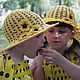 Hat for girls 'Happiness polka dot', Hats1, Mogilev-Podolsky,  Фото №1
