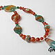 Order Agate beads with pendant. Grafoli jewellery. Livemaster. . Necklace Фото №3