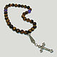 Orthodox rosary of tiger's eye ' Wisdom`
