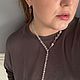 Заказать Сет из кошачьего глаза и ювелирного стекла. suerte jewelry. Ярмарка Мастеров. . Комплекты украшений Фото №3