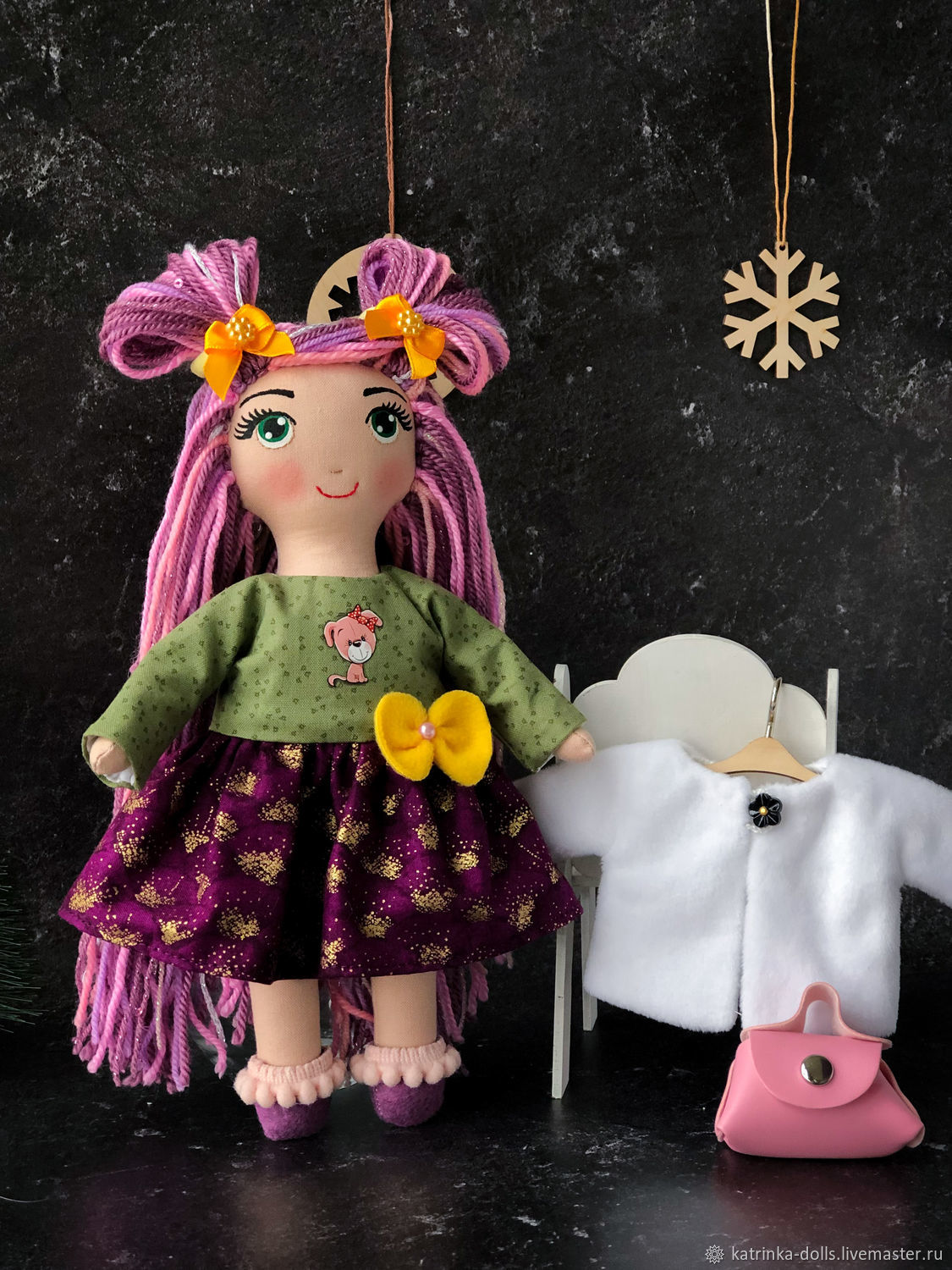 Игровая мягкая кукла с одеждой, Куклы и пупсы, Калининград,  Фото №1