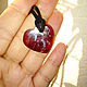 Natural ruby pendant 'a Mother's Heart '. Pendants. luxuryclub. Online shopping on My Livemaster.  Фото №2