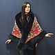 Pavlovo-Posad shawl 'Gypsy Aza' with a fox, Shawls, Moscow,  Фото №1