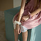 Платье для девочки Молли из натурального розового льна. Платье. Льняная одежда Molinialife. Ярмарка Мастеров.  Фото №4
