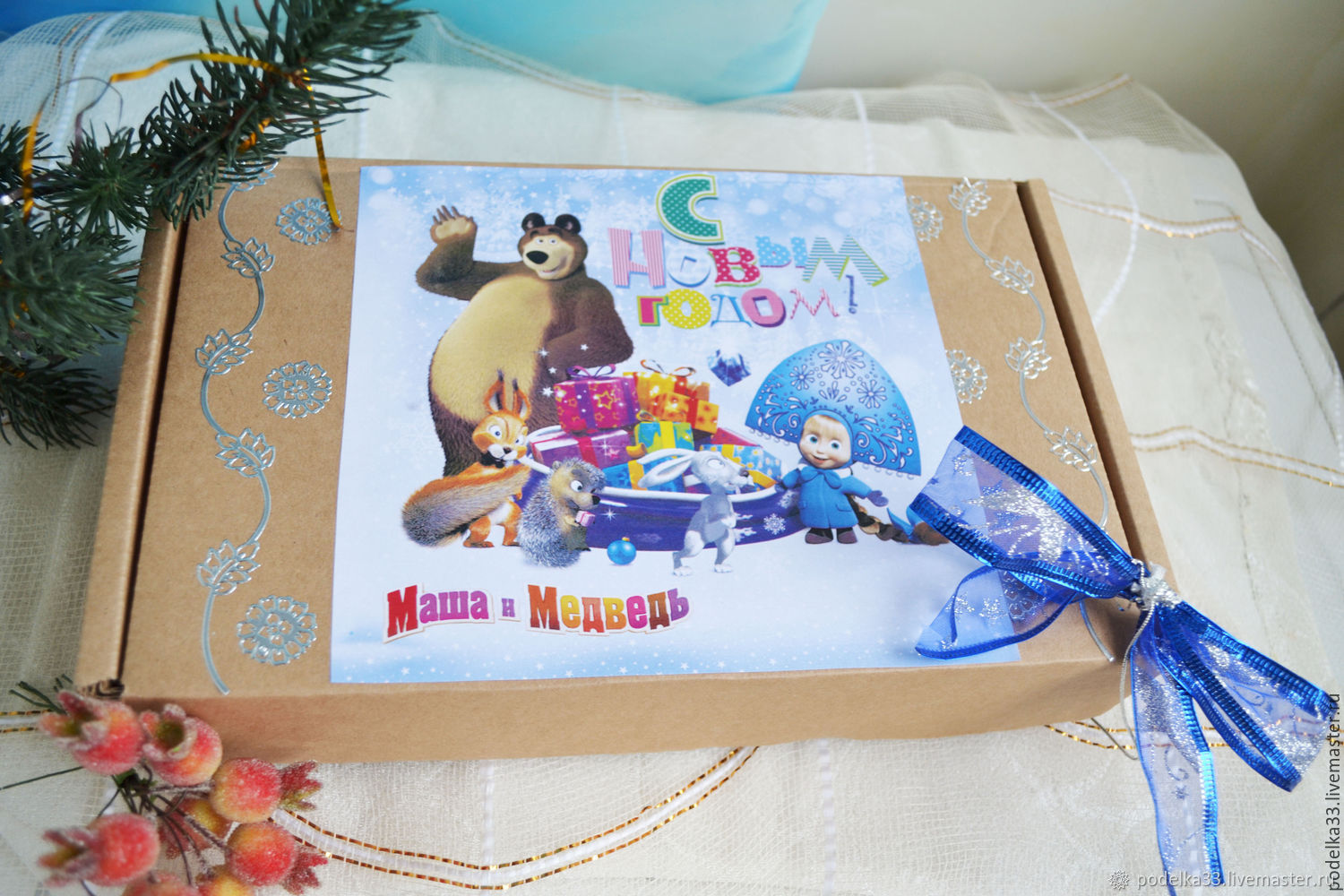 маша и медведь новогодние игрушки