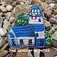 Brooch knitted lighthouse. The caretaker's house brooch embroidered house lighthouse. Brooches. My crochet stories. Online shopping on My Livemaster.  Фото №2