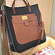 Order Chic, large leather bag. Изделия из кожи.HAND MADE Чкаловск. Livemaster. . Classic Bag Фото №3