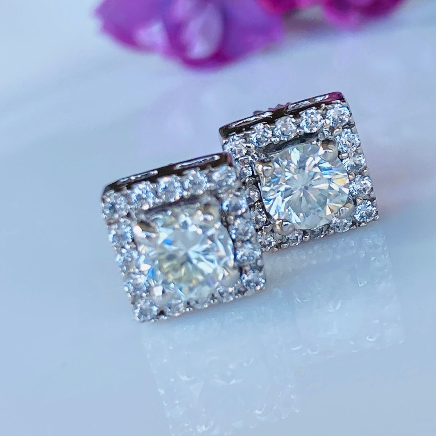 primrose diamond earrings