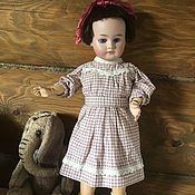 Платье для антикварной куклы 62-65 см