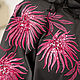Parka oversize wht embroidery fuchsia. Parkas jacket. natali. Online shopping on My Livemaster.  Фото №2
