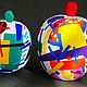 Order Interior arrangement wooden Apples Russian avant-garde, Malevich. color of magic. Livemaster. . Figurines Фото №3