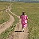 Бохо-платье "Розовый горошек". Платья. Деревенька Бохо. Ярмарка Мастеров.  Фото №4