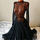 Order Handmade lace dress 'Lolita-7'. hand knitting from Galina Akhmedova. Livemaster. . Dresses Фото №3