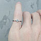 Необычное помолвочное кольцо, кольцо с камнем  в подарок девушке. Кольцо помолвочное. Обручальные кольца 'go_LD'. Интернет-магазин Ярмарка Мастеров.  Фото №2