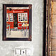 Suttons painting (red, black, city). Pictures. Margarita Alexandrova. Online shopping on My Livemaster.  Фото №2