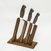 Для дома и интерьера handmade. Livemaster - original item Kitchen Set G10. Three kitchen knives. Handmade.