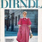 Материалы для творчества handmade. Livemaster - original item Fashion magazine from Austria-Traditional fashion-summer 1986. Handmade.