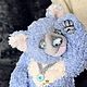 Teddy Bear Blueberry Donut collectible author teddy bear, Teddy Bears, Kurgan,  Фото №1