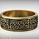 Обручальное кольцо из золота 585 Кельтский узел j-0.189, Обручальные кольца, Москва,  Фото №1