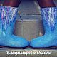Boots blue, boots on the sole, boots in stock. Felt boots. валенки Vladimirova Oksana. Online shopping on My Livemaster.  Фото №2