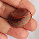 Order Red chalcedony cabochon. Gemlab. Livemaster. . Cabochons Фото №3