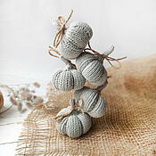 Материалы для творчества handmade. Livemaster - original item Knitting Set decorative Garlic. Handmade.
