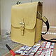 Order Bag tablet, leather. Изделия из кожи.HAND MADE Чкаловск. Livemaster. . Tablet bag Фото №3