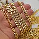 20 cm Chain 9h6 mm gold plated Yu. Korea (5158). Chains. VivaBeads. Online shopping on My Livemaster.  Фото №2