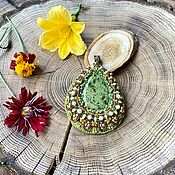 Украшения handmade. Livemaster - original item pendant, pendant decoration made of natural stone mistress of the copper mountain. Handmade.