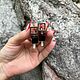 Серьги из агатов. Серьги классические. ВикторияК Jewelry. Интернет-магазин Ярмарка Мастеров.  Фото №2