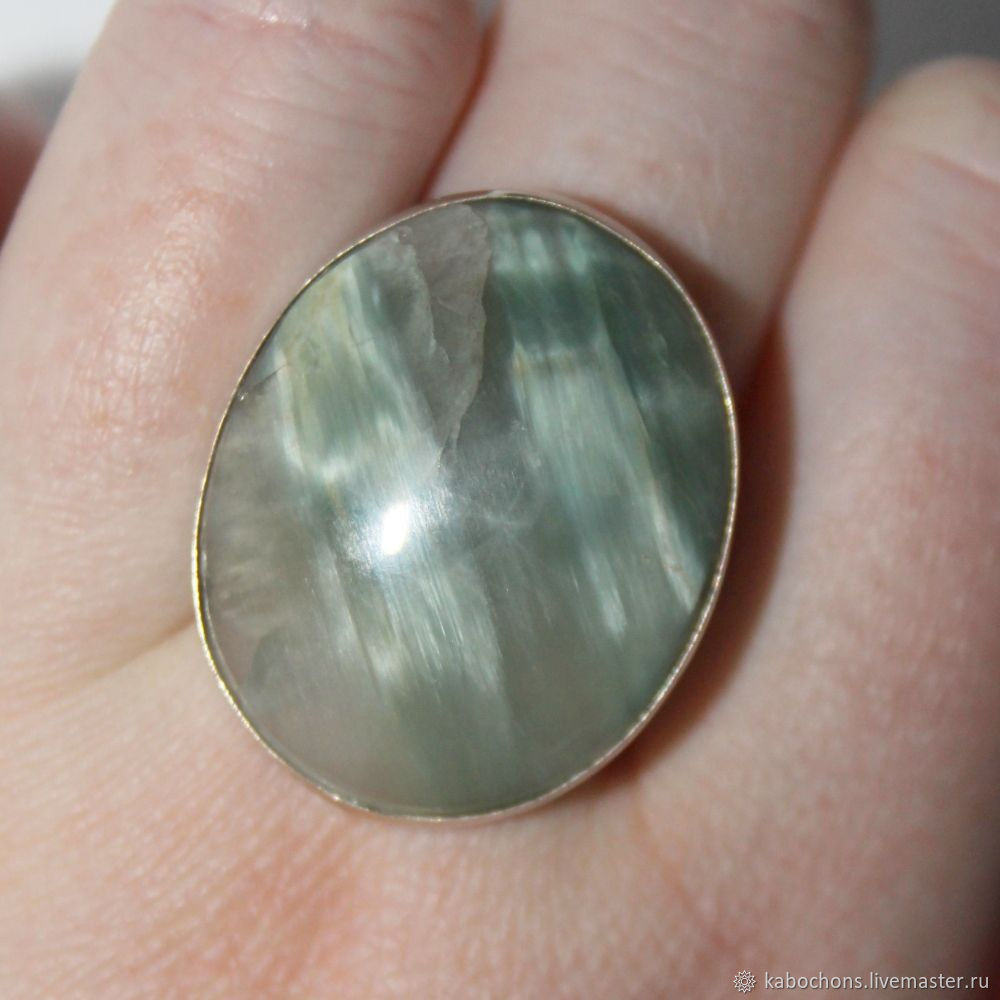 Кольцо "Cat's eye" Кварцевый кошачий глаз купить в интернет-магазине ...