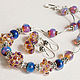 'Ty': necklace and earrings. Jewelry Sets. BeautyGlassByKate(Lampwork) (beauty-glass). My Livemaster. Фото №4