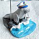 Заказать Морж из полимерной глины. Виктория Якушева (woowoo-shop). Ярмарка Мастеров. . Модели Фото №3