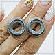 Ring base, insert 15 mm, silver plating. Blanks for jewelry. Russia filigree - findings. My Livemaster. Фото №6