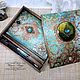 A set of 'Elegy' - a diary and pencil case. Diaries. Decoupage - decor. My Livemaster. Фото №4