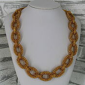 Украшения handmade. Livemaster - original item Necklace-chain of beads 