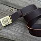 I want to go back to the USSR ))) leather belt. Straps. MILANO. My Livemaster. Фото №4