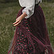 Skirt in flower tulle, Skirts, Suzdal,  Фото №1