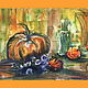  Still life with pumpkin. Pictures. weissvetlana. Online shopping on My Livemaster.  Фото №2