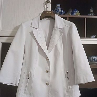 Винтаж ручной работы. Ярмарка Мастеров - ручная работа Жакет женский Р 54. Handmade.