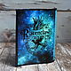 Кожаная обложка на паспорт Когтевран Ravenclaw Гарри Поттер. Обложка на паспорт. Антонина (happyfingers). Интернет-магазин Ярмарка Мастеров.  Фото №2