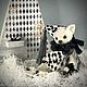 Teddy Animals: Clown Black&White. Teddy Toys. MashaAndreevaTeddy. Online shopping on My Livemaster.  Фото №2
