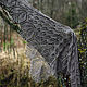 Twilight shawl ' sigh of November'. Shawls. IRINA GRUDKINA Handmade Knitwear. My Livemaster. Фото №5