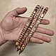 Wooden writing pens 3 pieces. ethno style. Souvenir, Souvenirs3, Istra,  Фото №1