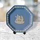 Винтаж: Wedgwood Jasperware Редкая винтажная восьмиугольная тарелочка, Тарелки винтажные, Вологда,  Фото №1