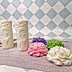 Свеча "Пион" белый. Свечи. Алена (allena_shop). Ярмарка Мастеров.  Фото №4