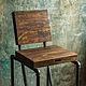 Bar stool made of water pipes 'Tunge'. Chairs. uloft. My Livemaster. Фото №4