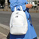 Order  Backpack Women's Leather White Canti Mod. R. 43-141. Natalia Kalinovskaya. Livemaster. . Backpacks Фото №3