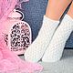  Openwork downy socks for women. Socks. Down shop (TeploPuha34). My Livemaster. Фото №4