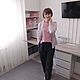 Кардиган вязаный женский с вышивкой зайки "Я с тобой!":). Кардиганы. KALINA_тм. Ярмарка Мастеров.  Фото №5